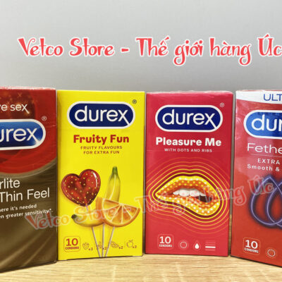 Bao cao su Durex các loại 3