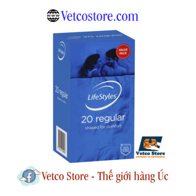 Bao cao su LifeStyles 20 cái 1