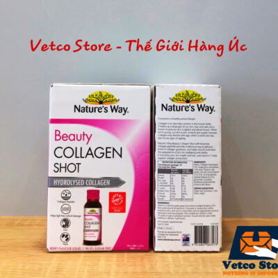 Beauty Collagen Shot dạng chai hộp 10 chai 4