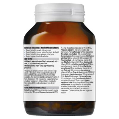 Blackmores Multivitamin for Teen Boys 3
