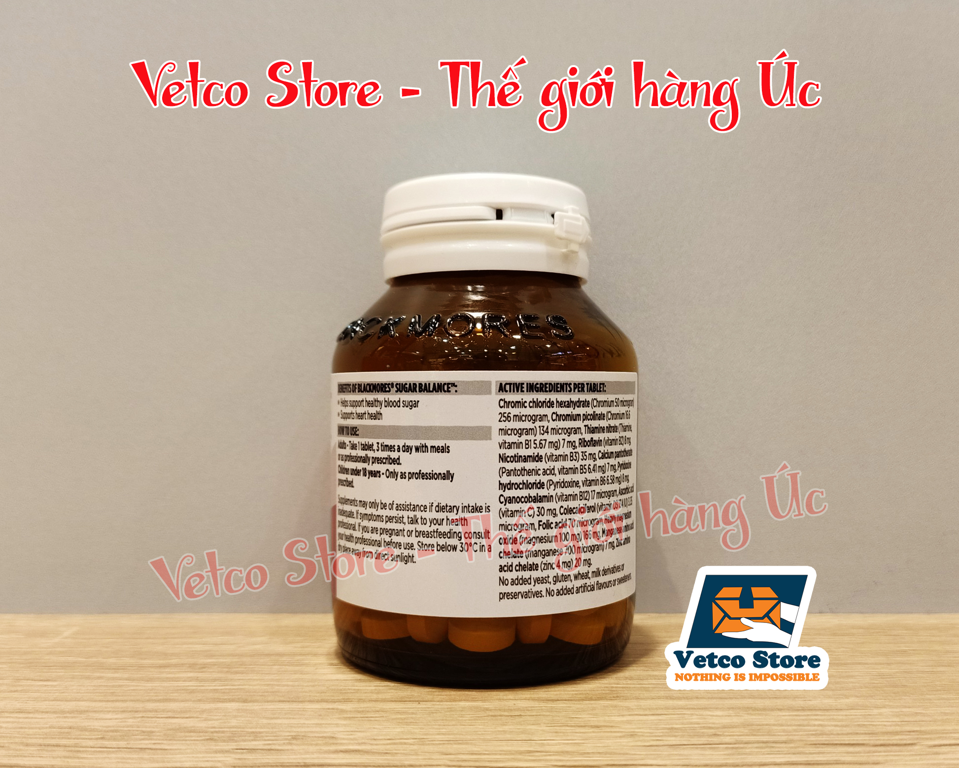 Blackmores Sugar Balance 90 vien Mẫu mới 5