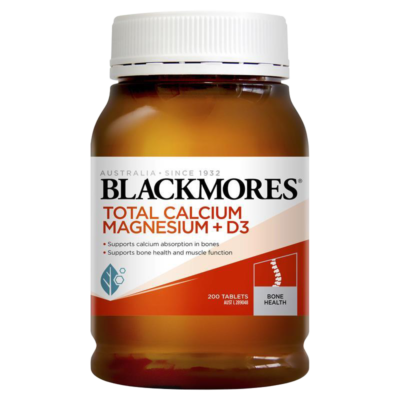Blackmores Total Calcium Magnesium Vitamin D3 200 vien Mau moi 1