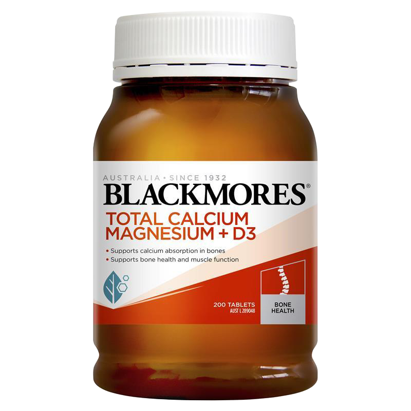 Blackmores Total Calcium Magnesium Vitamin D3 200 vien Mau moi 1