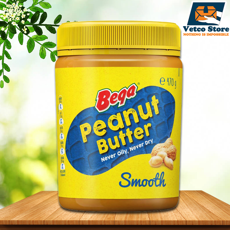 Bơ đậu phộng Bega Smooth 470g
