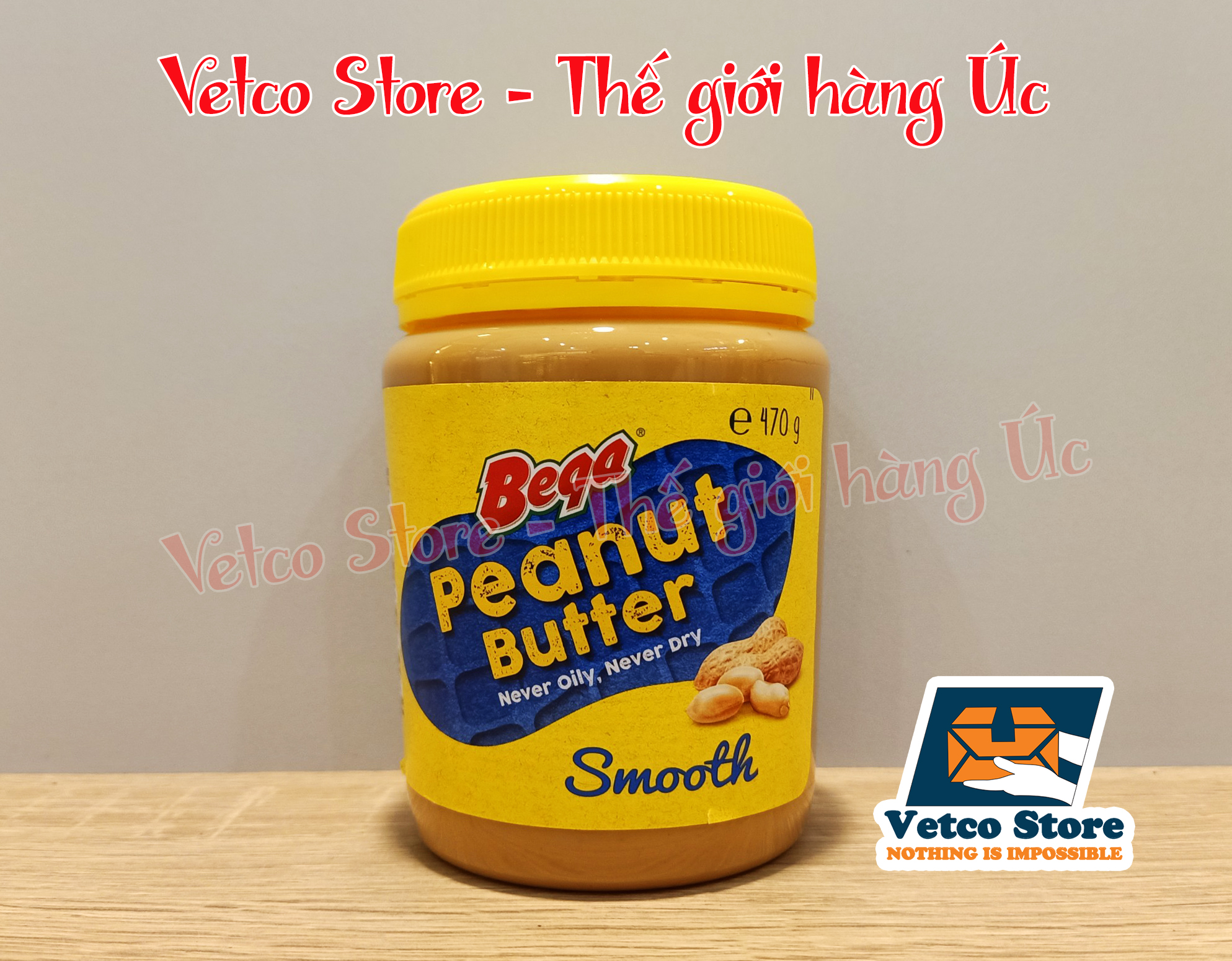 Bơ đậu phộng Bega Smooth 470g 3