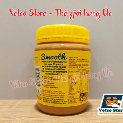 Bơ đậu phộng Bega Smooth 470g 4