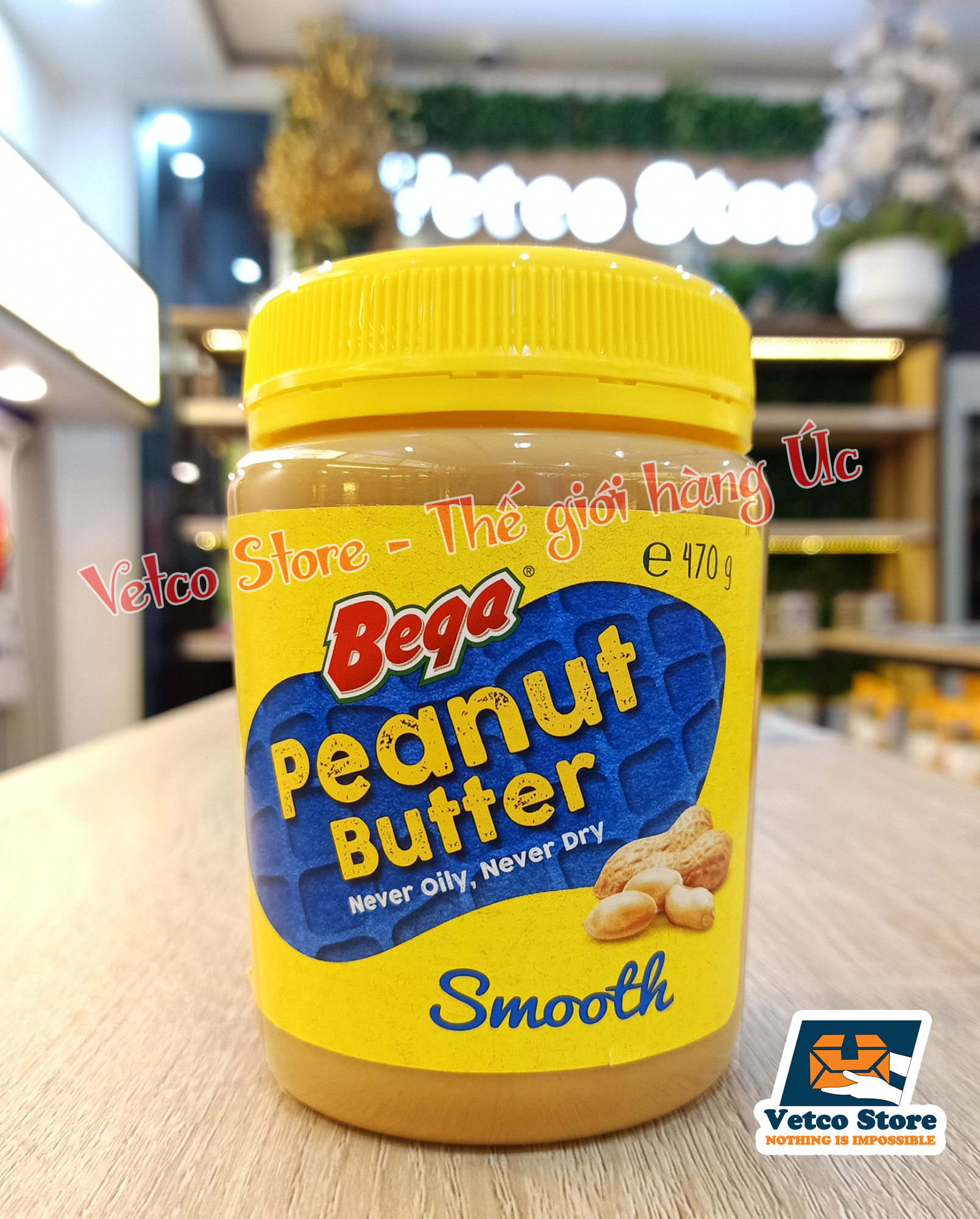 Bơ đậu phộng Bega Smooth 470g 5