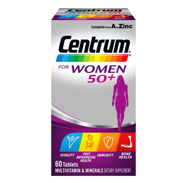 Centrum for women trên 50 buổi 60 viên 2