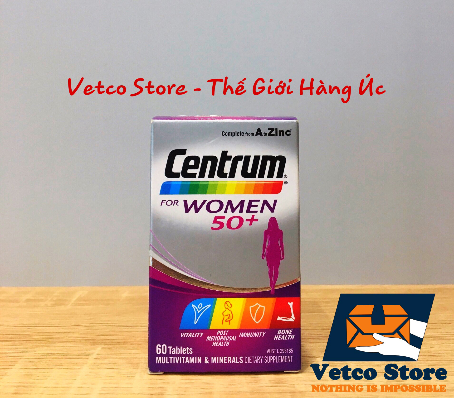 Centrum for women trên 50 buổi 60 viên 3