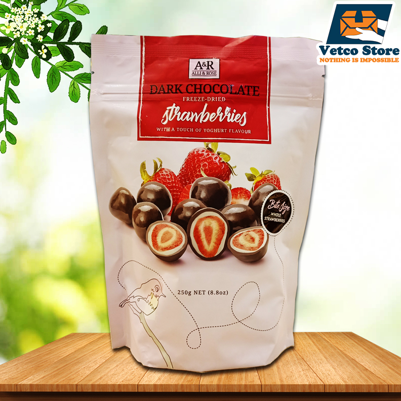 Chocolate đen dâu A&R 250g