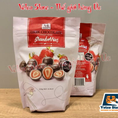 Chocolate đen nhân dâu sấy Alli n Rose 250g 3