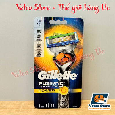 Dao cạo râu Gillette Fusion 5 Proglide Power 4