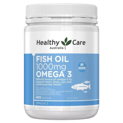 Dầu cá Omega 3 100mg Healthy Care 400 viên Mẫu mới 2