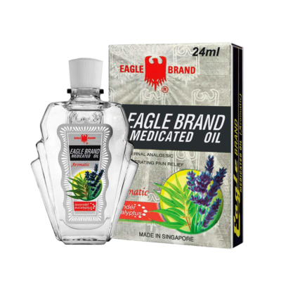 Dầu gió con ó trắng Eagle Brand 24ml 1
