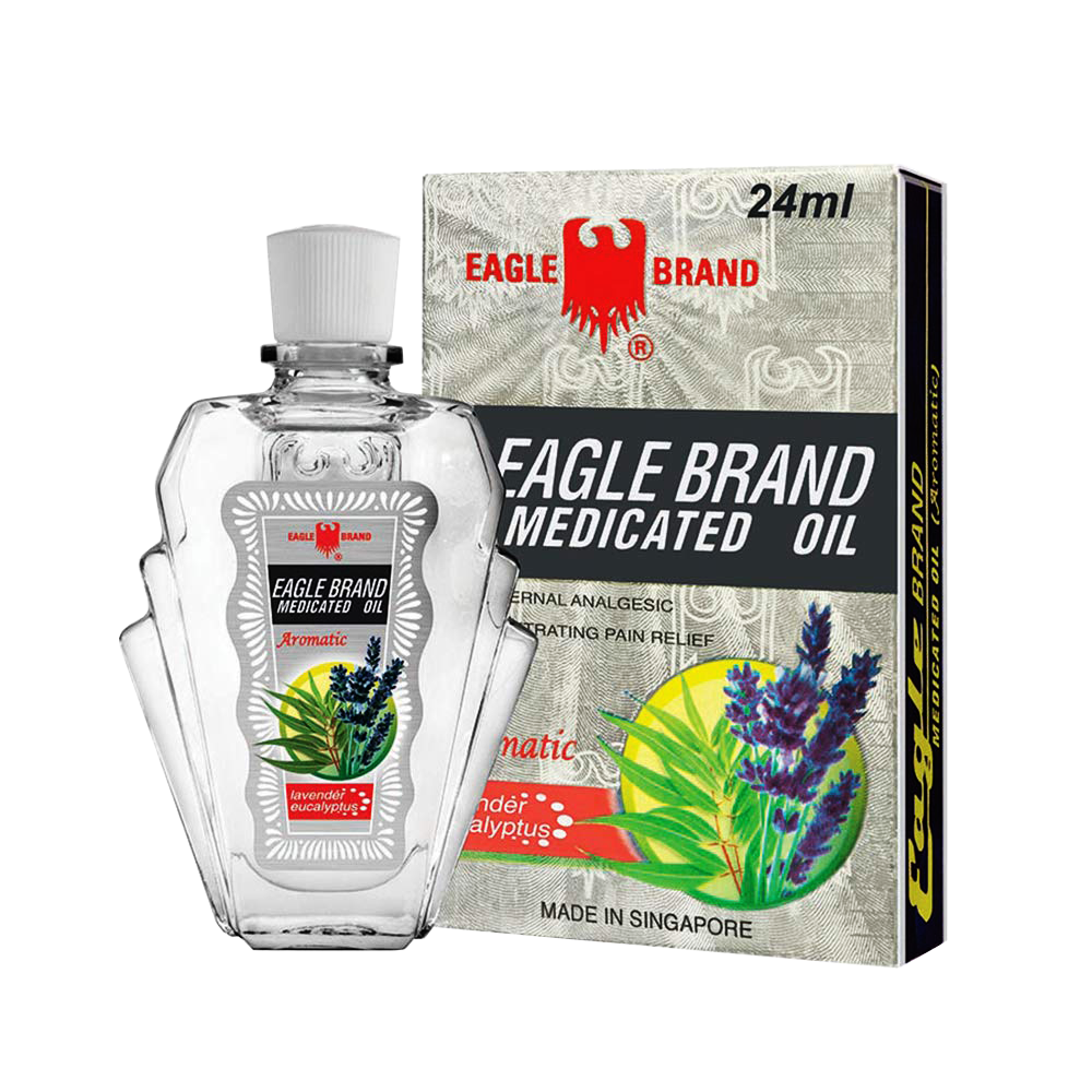 Dầu gió con ó trắng Eagle Brand 24ml 1