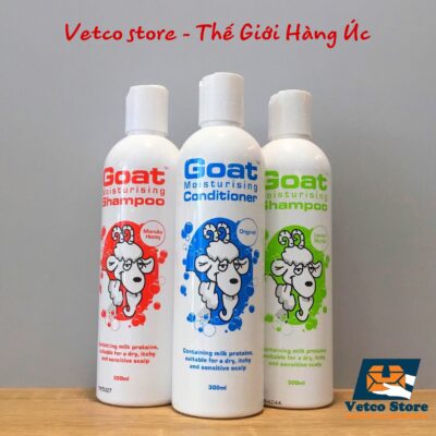 Dầu gội và dầu xả Goat Moisturizing 1