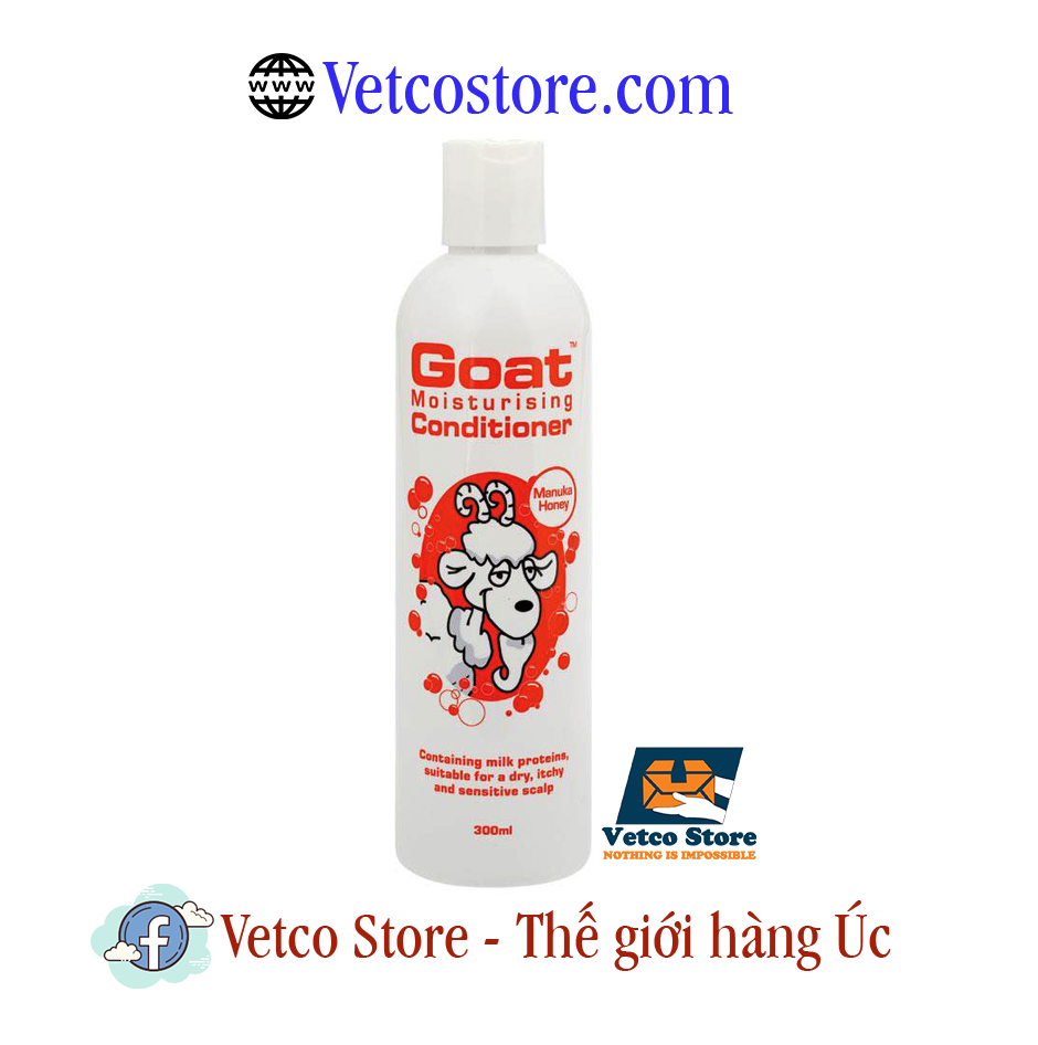 Dầu xả Goat Moisturizing Manuka Honey 300ml 1