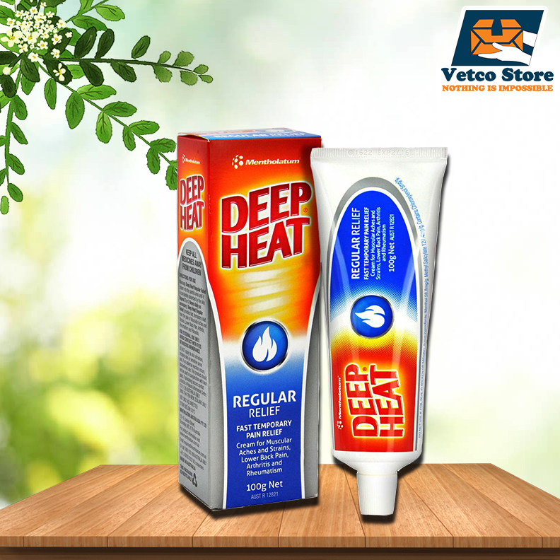 Dầu xoa bóp Deep Heat Regular Relief 100g