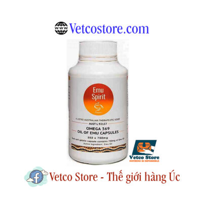 Emu Spirit Omega 3-6-9 Chai 252 vien 1