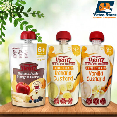 Hoa quả nghiền Heinz 6 tháng 1