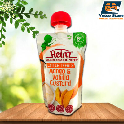 Hoa quả nghiền Heinz vị Xoài & Vanilla (8 tháng +) 120 gr