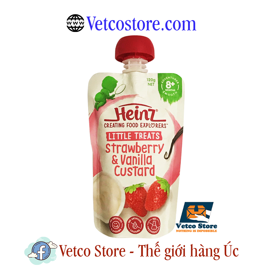 Hoa quả nghiền Heinz 8 tháng Dâu 4