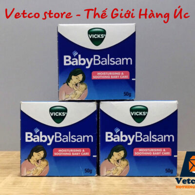 Kem bôi giữ ấm ngực BabyBalsam Vicks 50g 3