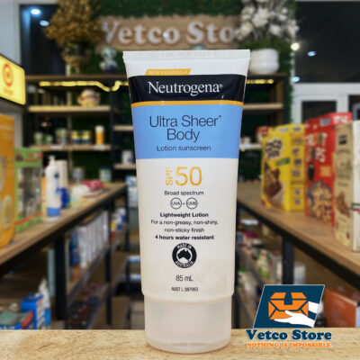 Kem chống nắng Neutrogena Ultra Sheer Body SPF 50 85ml 2