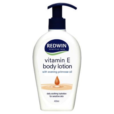 Kem dưỡng da vitamin E body lotion Redwin 400mL 2