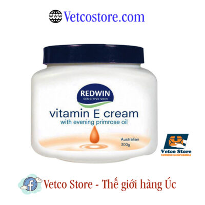 Kem duong da vitamin e redwin 300g 1
