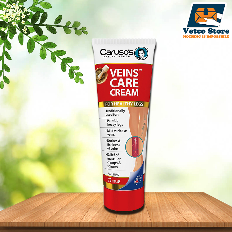 Kem Trị Giãn Tĩnh Mạch Caruso's 75gr