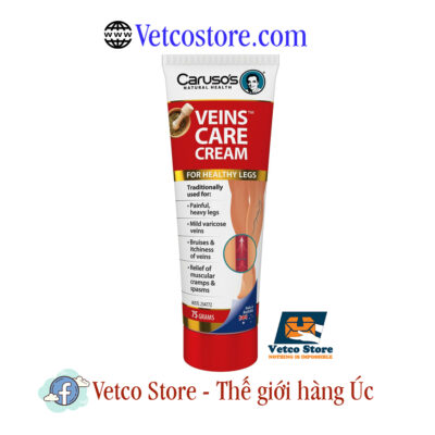 Kem tri gian tinh mach Caruso 75g 1