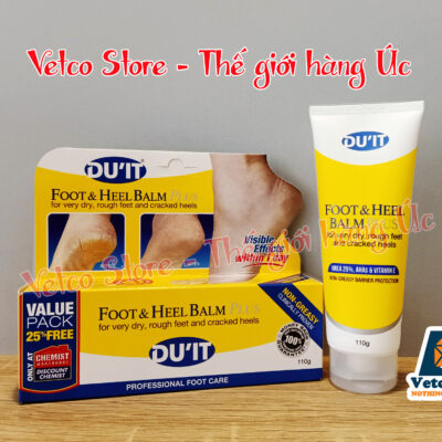 Kem trị nứt gót chân DUIT Foot and Heel Balm Plus 110g 3