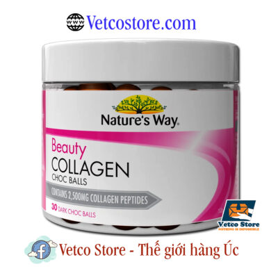 Kẹo Chocolate Collagen Nature Way 30 viên 1