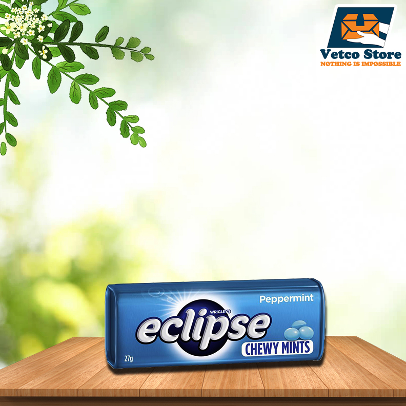 Kẹo nhai thơm miệng Eclipse Peppermint 27gr
