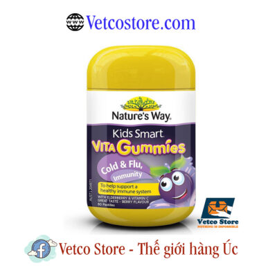 Keo Kids Smart Vita Gummies Cold and Flu Immunity 60 vien 1