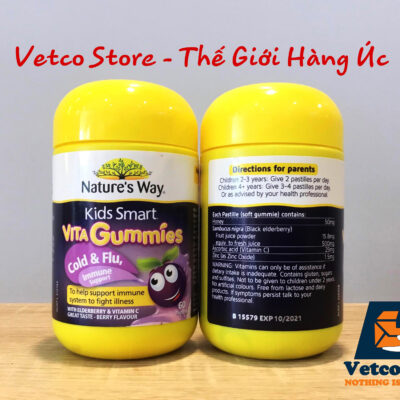 Keo Kids Smart Vita Gummies Cold and Flu Immunity 60 vien 2
