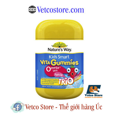 Keo Kids Smart Vita Gummies Omega 3 DHA Fish oil 1
