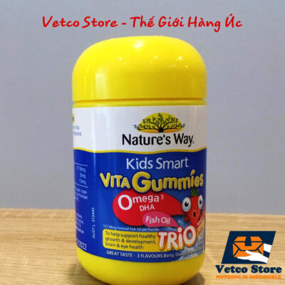 Keo Kids Smart Vita Gummies Omega 3 DHA Fish oil 2