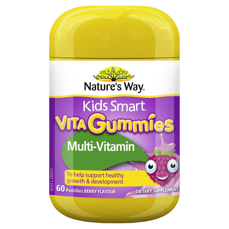Keo Kids Smart Vita Gummies Vitamin chất xơ 60 viên 2