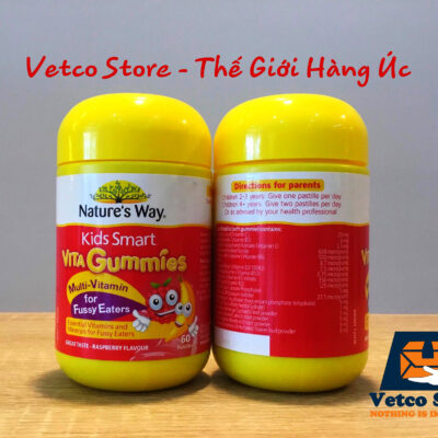Keo Kids Smart Vita Gummies cho tre bieng an 60 vien 2