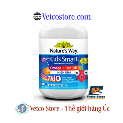 Keo Kids smart bo sung Omega 3 DHA 1