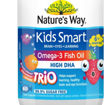 Keo Kids smart bo sung Omega 3 DHA 2
