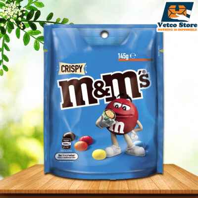 Kẹo Chocolate M&M Crispy 145g Úc