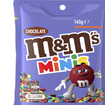 Kẹo MnM Minis Chocolate 145g 1