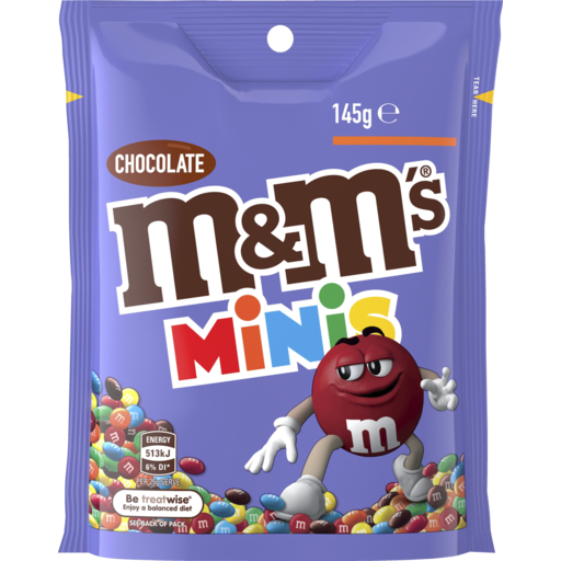 Kẹo MnM Minis Chocolate 145g 1