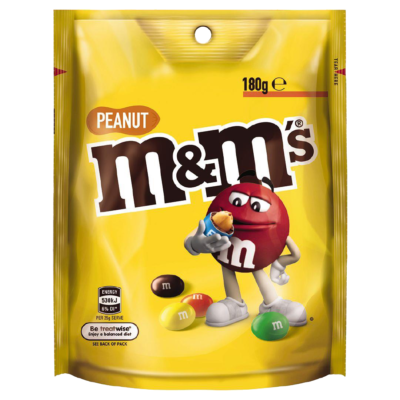Kẹo MnM Peanut 180g 1