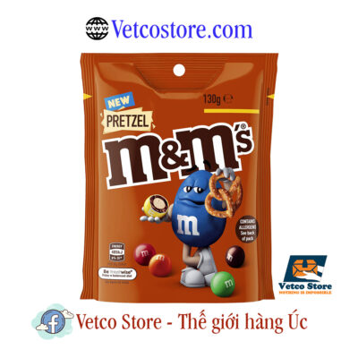 Kẹo MnM Pretzel 130g 3
