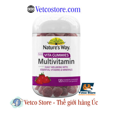 Kẹo Nature Way Vita Gummies Multivitamin cho người lớn 120v 2