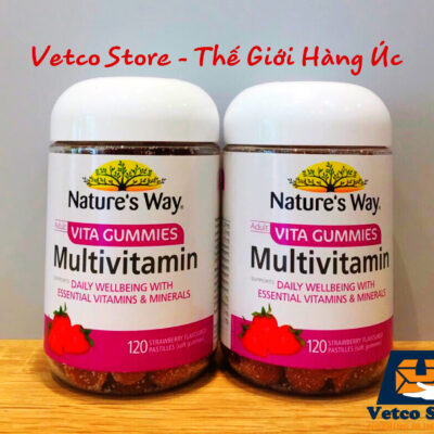 Kẹo Nature Way Vita Gummies Multivitamin cho người lớn 120v 3